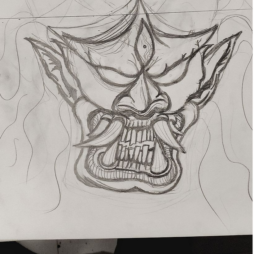 Ilustración de Oni 1