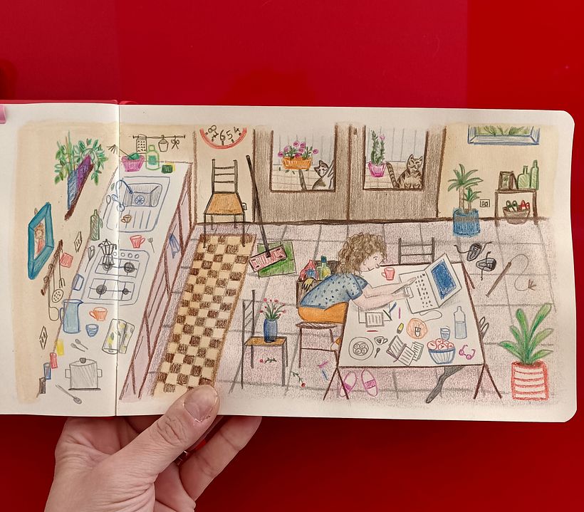 Il mio progetto del corso: Sketchbook per esplorare il tuo stile di disegno 1