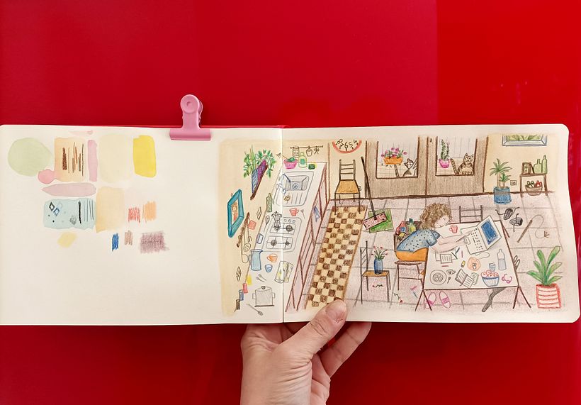 Il mio progetto del corso: Sketchbook per esplorare il tuo stile di disegno 2