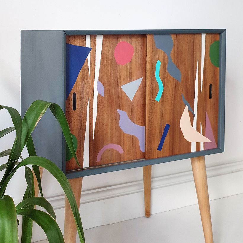 Abstract Shapes Cabinet 4