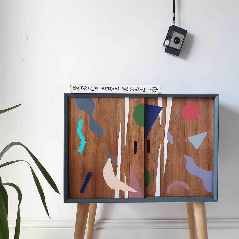 Abstract Shapes Cabinet 5