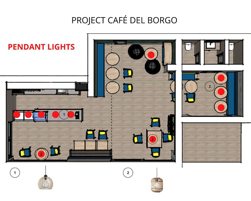 My project in Lighting Design for Interior Spaces course 8