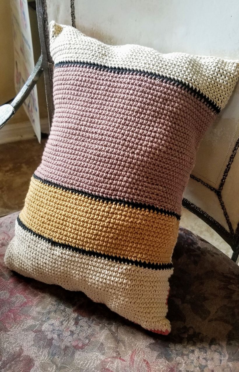 My project in Tapestry: Crochet Techniques for Drawing with Thread  course 3