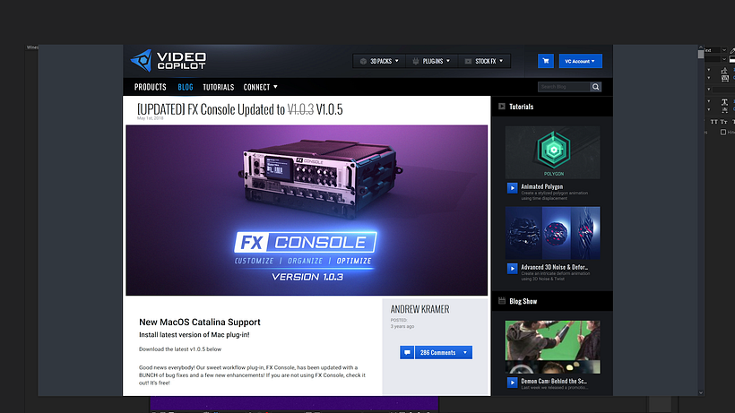 FX Console.