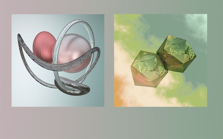 My project in 3D Design for Instagram with Cinema 4D course 2