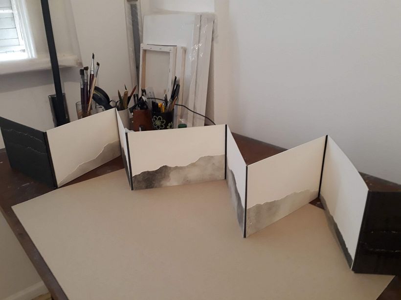 Meu projeto do curso: Encadernação da sua obra gráfica sem dobras 6