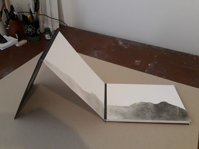Meu projeto do curso: Encadernação da sua obra gráfica sem dobras 7
