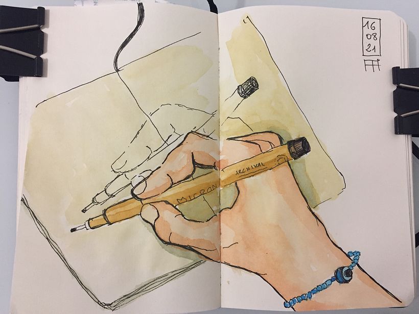 My project in Urban Sketching: Express Your World in a New Perspective course 1