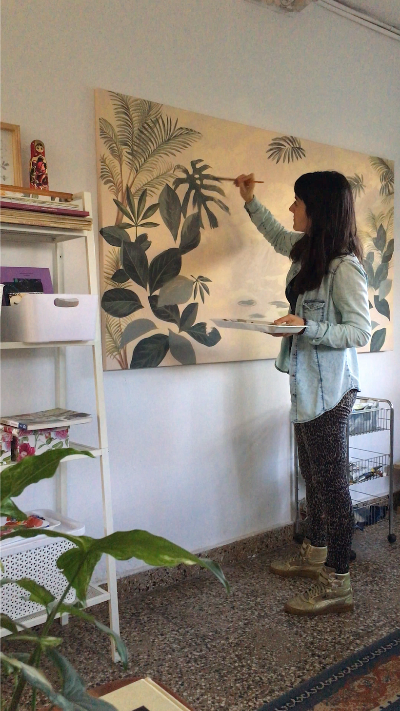 La belleza de la ilustración botánica de Lucila Domínguez, en Diarios Domestika 3