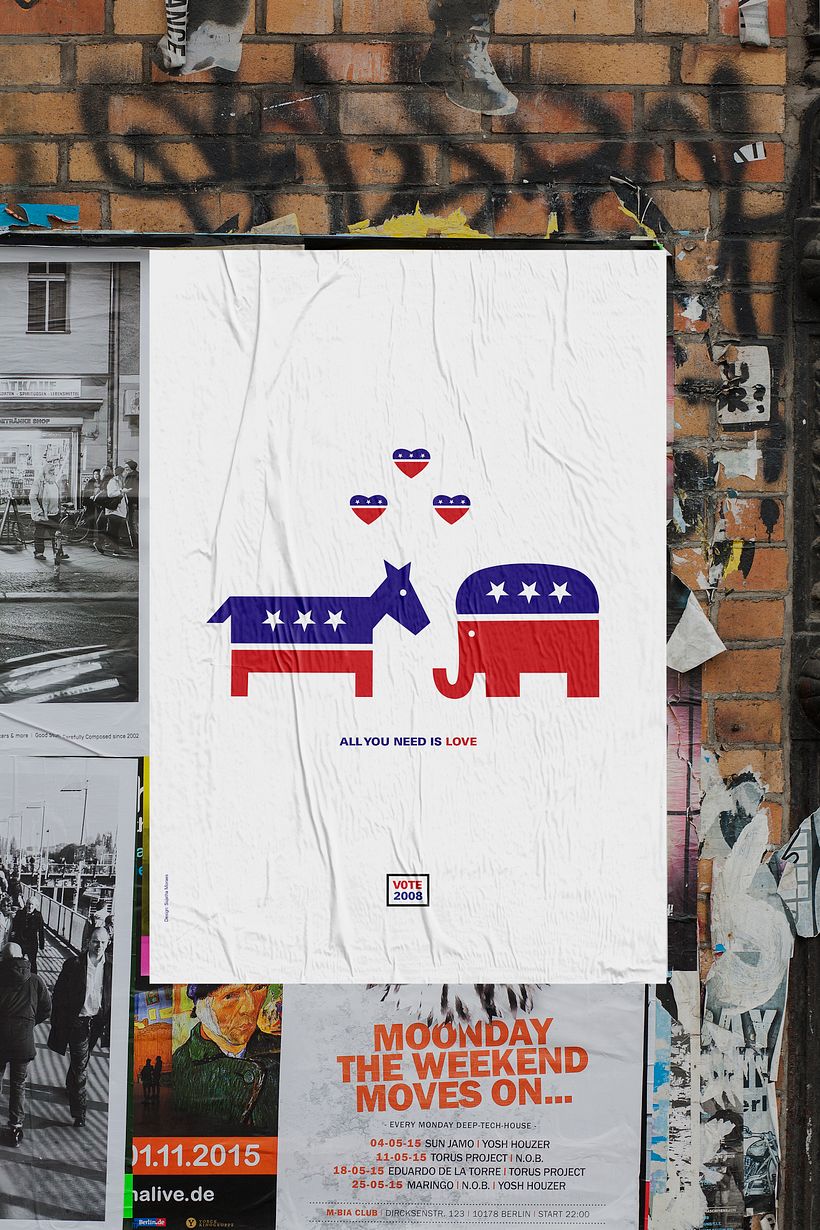 Vote 2008 Poster Series 3