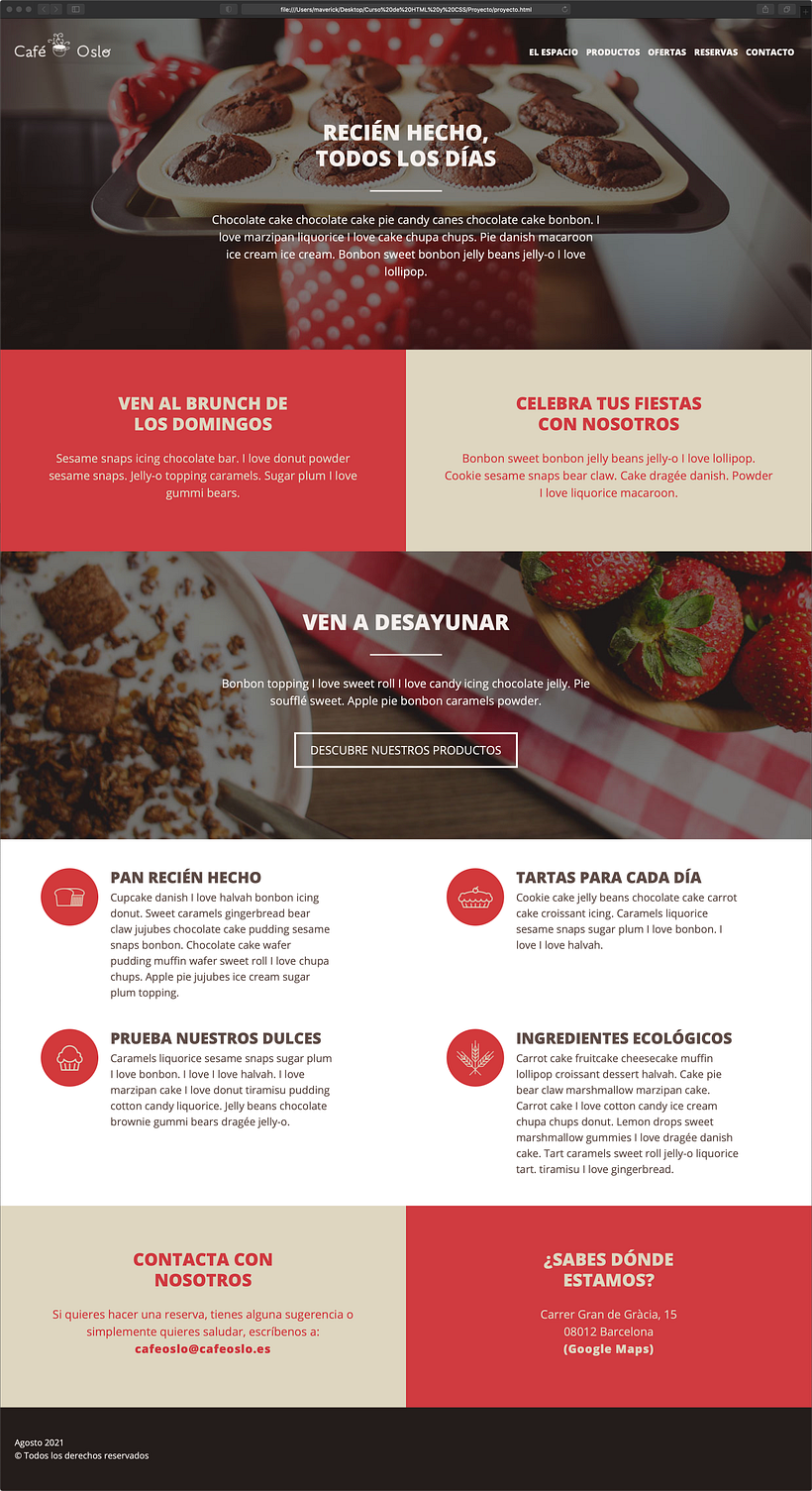 Pantalla grande - DESKTOP