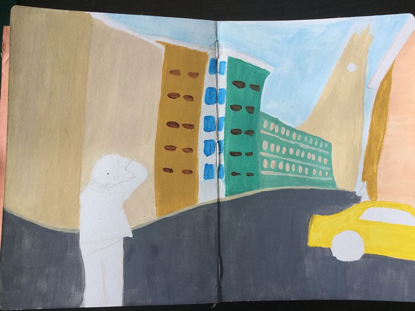 Mi Proyecto del curso: Sketchbook pictórico en gouache 6