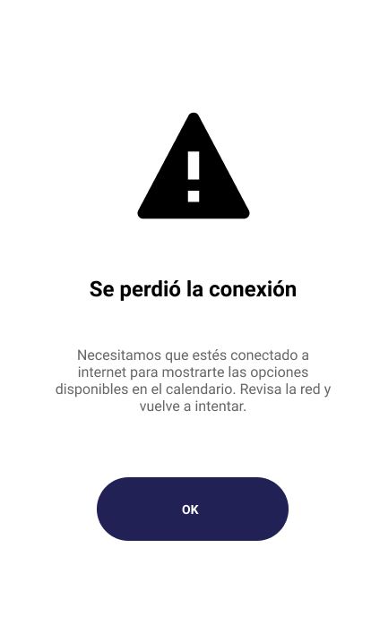 Página de alerta