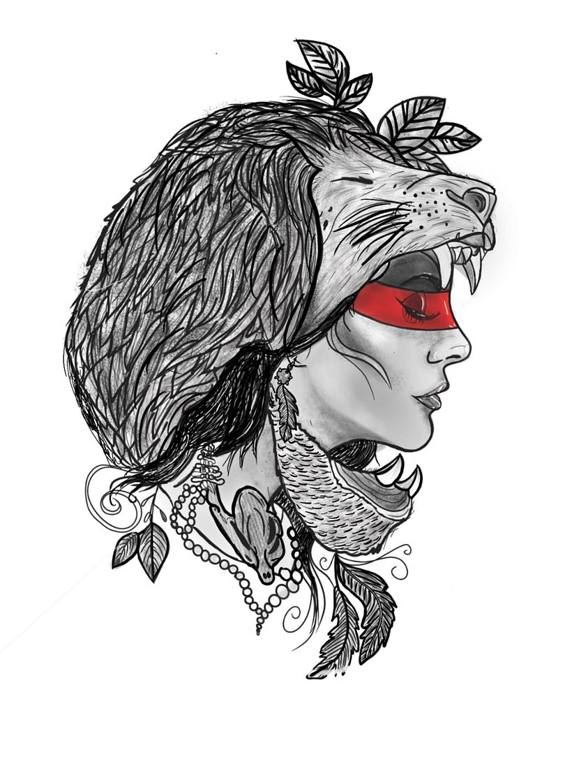 Mi Proyecto del curso: Diseño e ilustración digital de tatuajes con Procreate 1