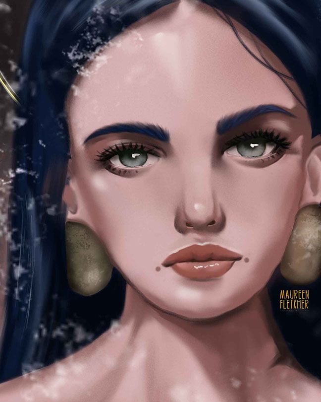 My project in Lighting and Color for Digital Portraits in Photoshop course 2