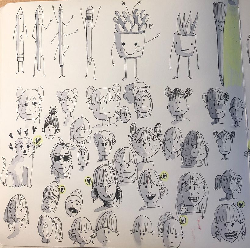 Mon projet du cours : L’art du sketching : transformez vos esquisses en œuvres d’art 4