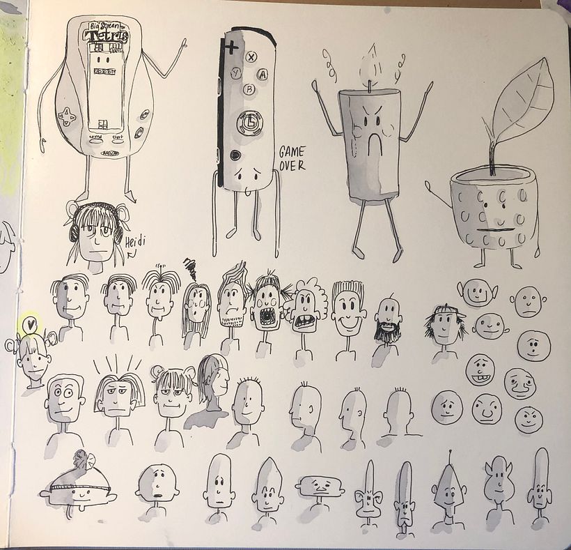 Mon projet du cours : L’art du sketching : transformez vos esquisses en œuvres d’art 5