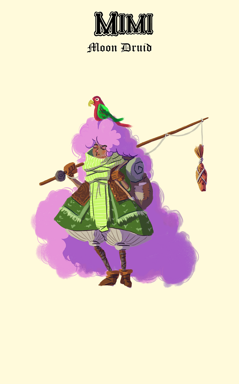 My project in Introduction to Design of Characters for Animation and Video Games course 7