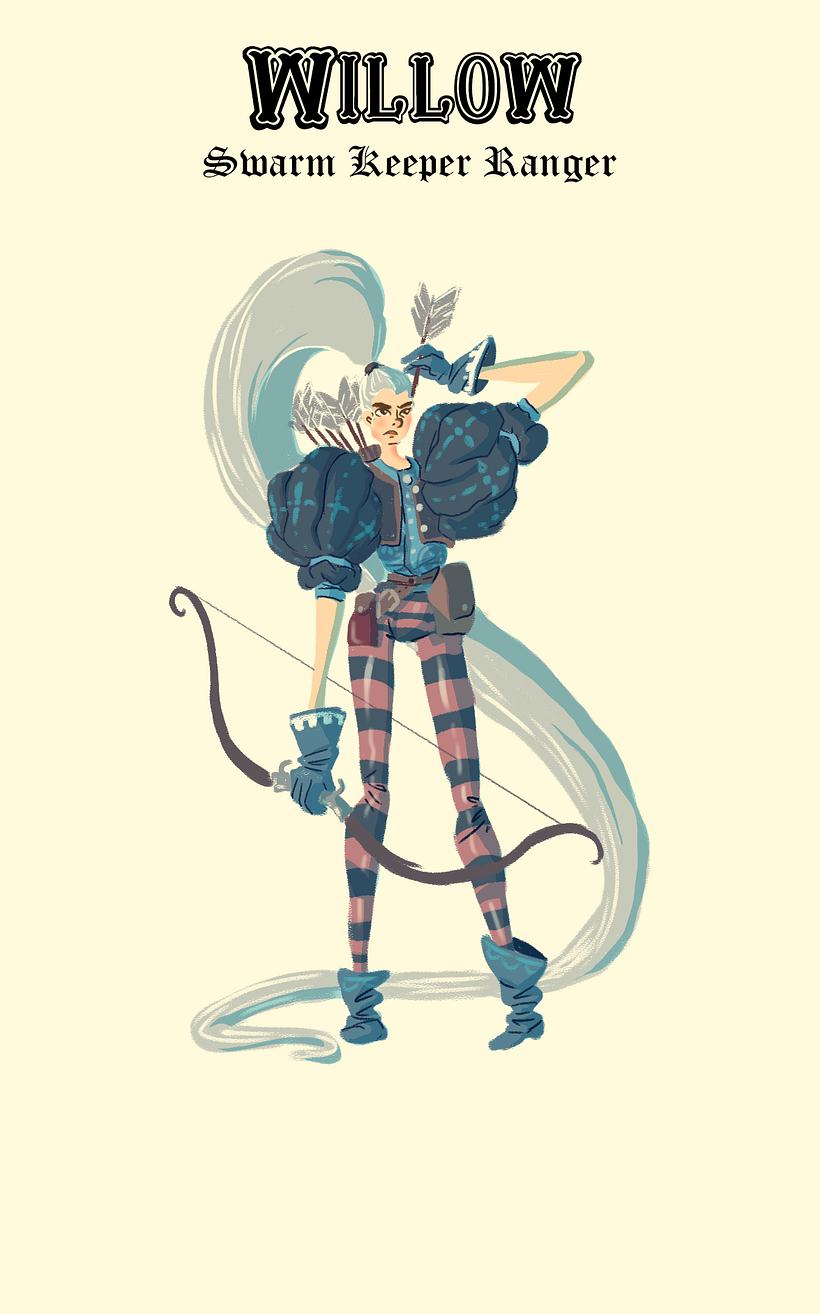 My project in Introduction to Design of Characters for Animation and Video Games course 6
