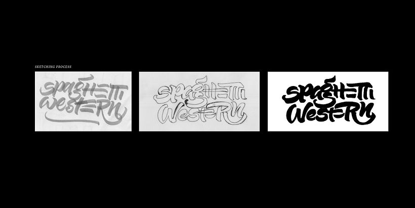 De la calligraphie au lettrage en passant par l'esquisse et la numérisation.