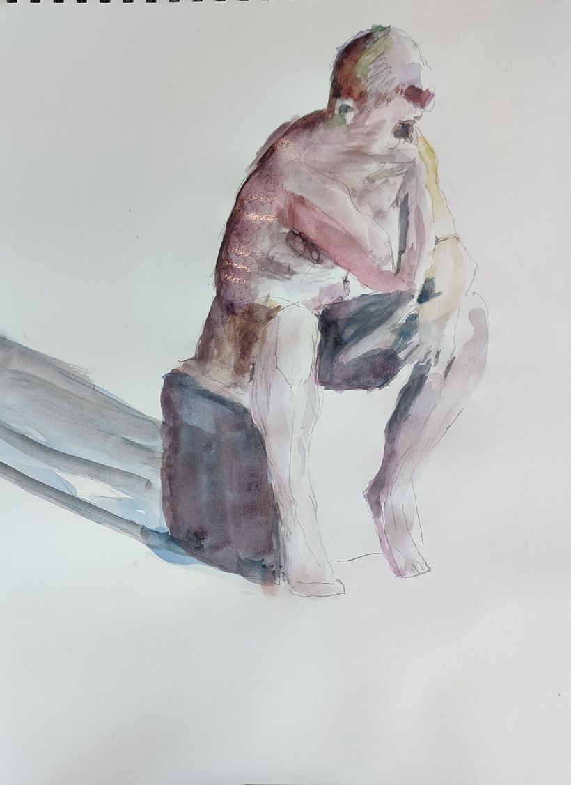 My project in The Human Figure in Watercolor course 2