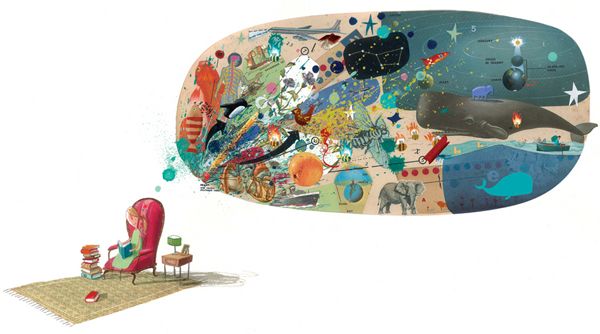 Oliver Jeffers, "El corazón y la botella"