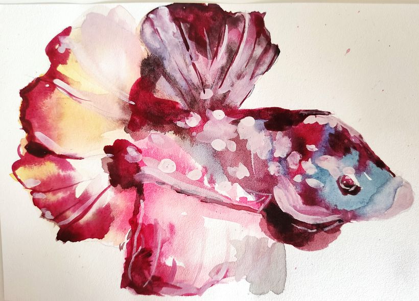 My project in Experimental Watercolor Techniques for Beginners course 3