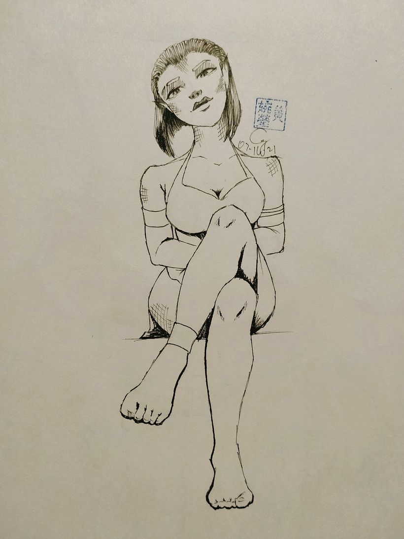 My project in Daily Sketching for Creative Inspiration course 9
