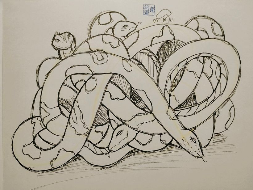 My project in Daily Sketching for Creative Inspiration course 21