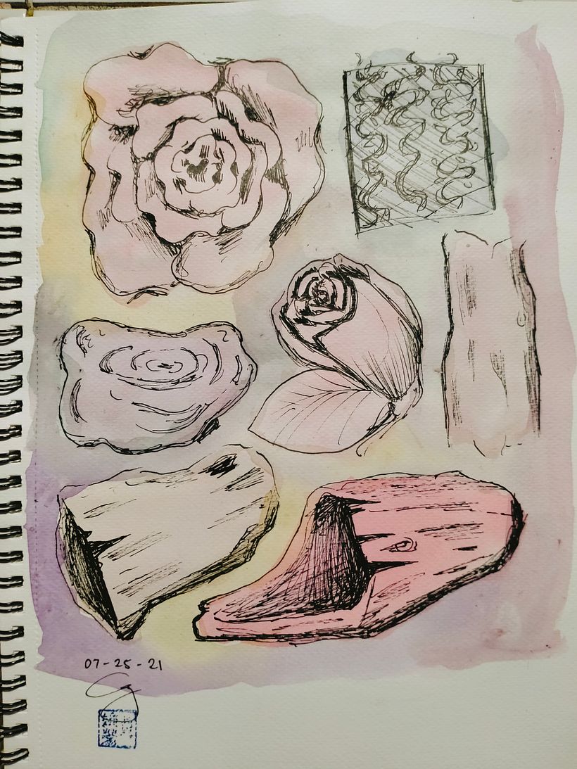 My project in Daily Sketching for Creative Inspiration course 29