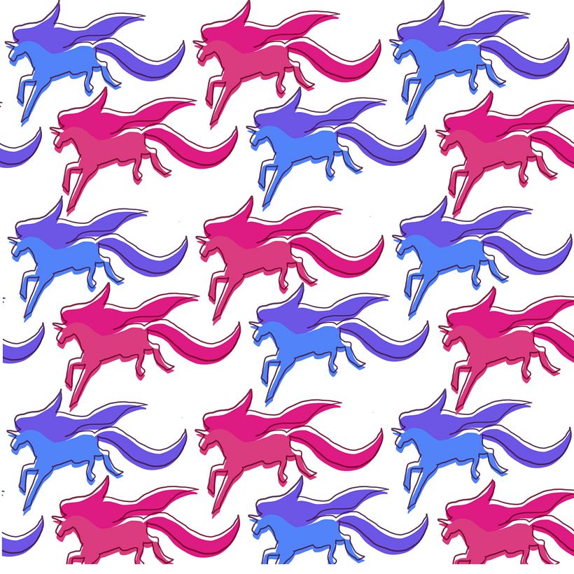 PINK MYTH. Mi Proyecto del curso: Diseño de estampados para prendas de moda 3
