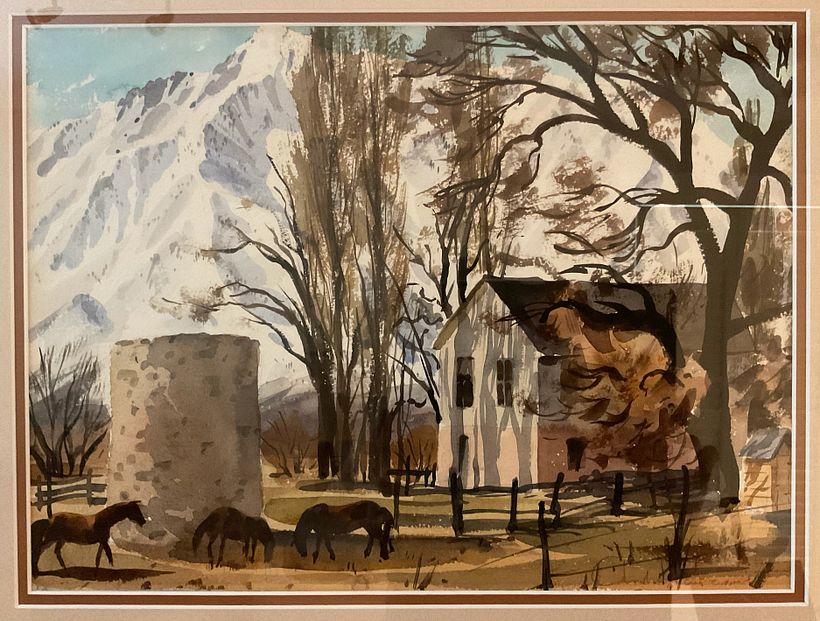 By Charles Payzant (1898-1980) — My very first watercolor influence.
