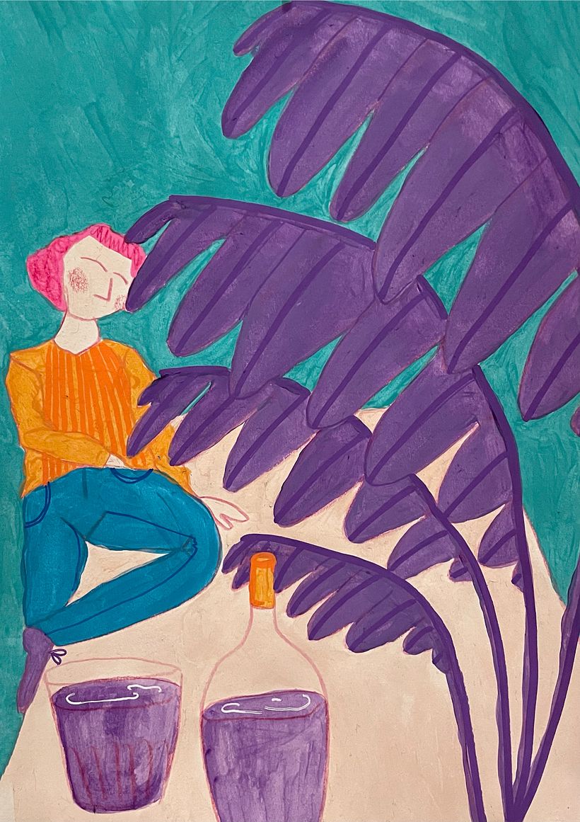 My project in Illustration Techniques with Watercolor and Gouache course 3