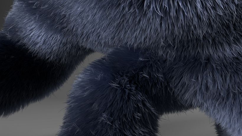 My project in 3D Hair Creation with Maya XGen course 2