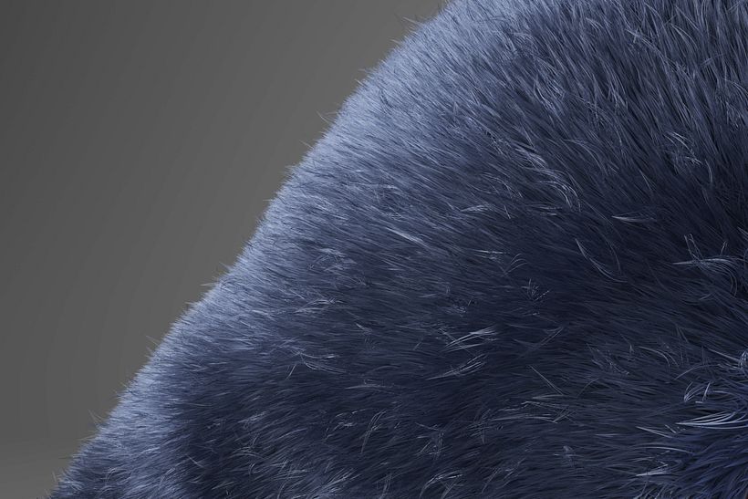 My project in 3D Hair Creation with Maya XGen course 4