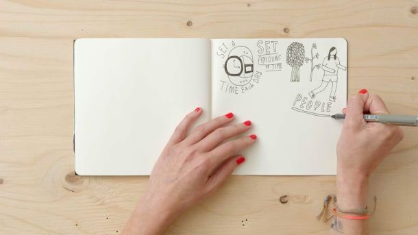 Desafie-se a desenhar o que acha difícil