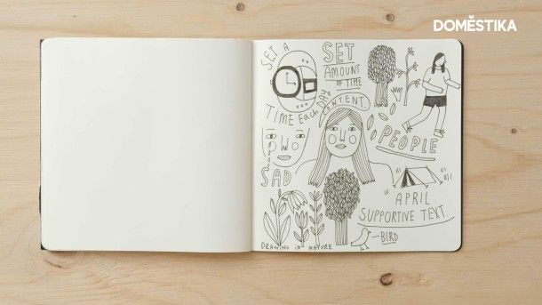 Adicione textos para acompanhar suas ilustrações