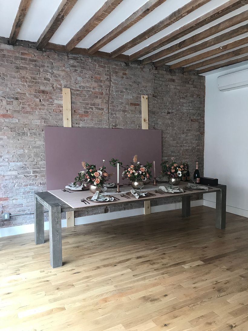 seasonal tabletop styling, instagram images, for Veuve Cliquot champagne  - Design