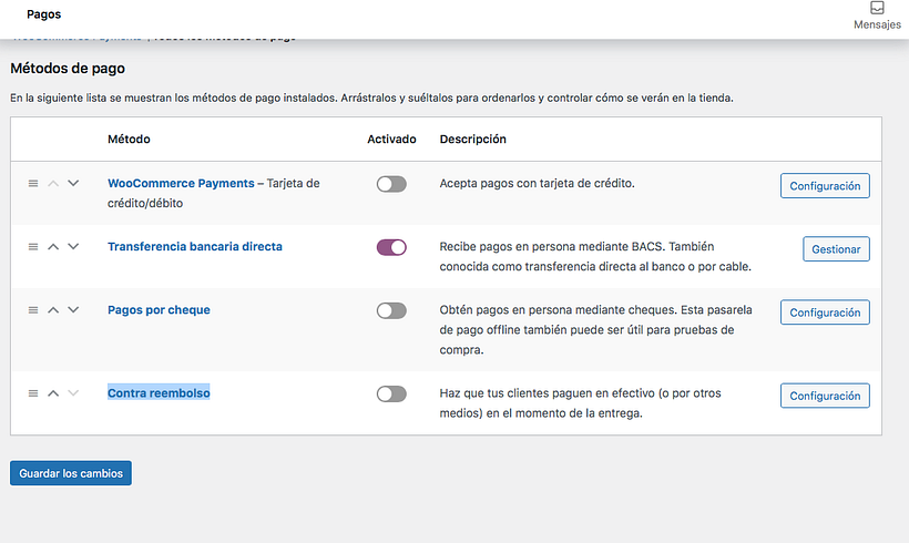 Creación de una tienda online en WordPress 1