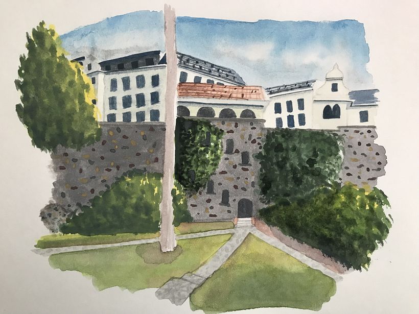 Segunda aguada y detalles