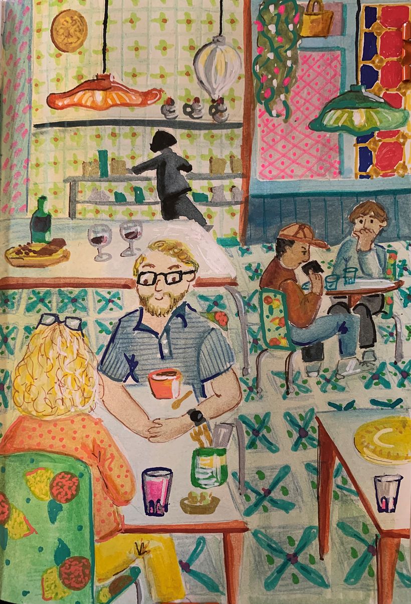Busy Lunch