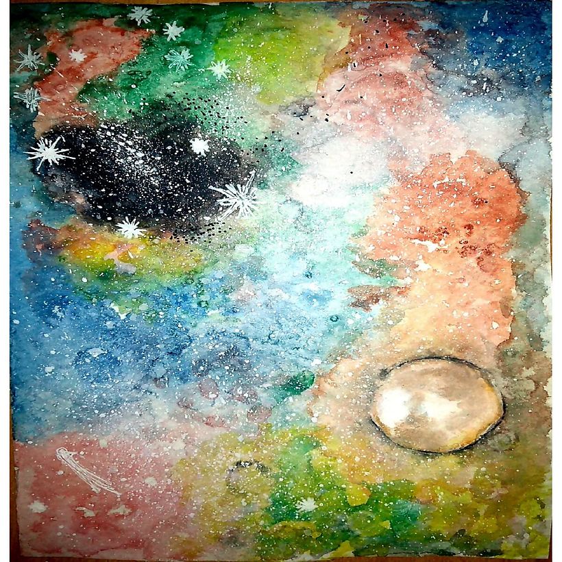 Mi Proyecto del curso: Técnicas modernas de acuarela 1