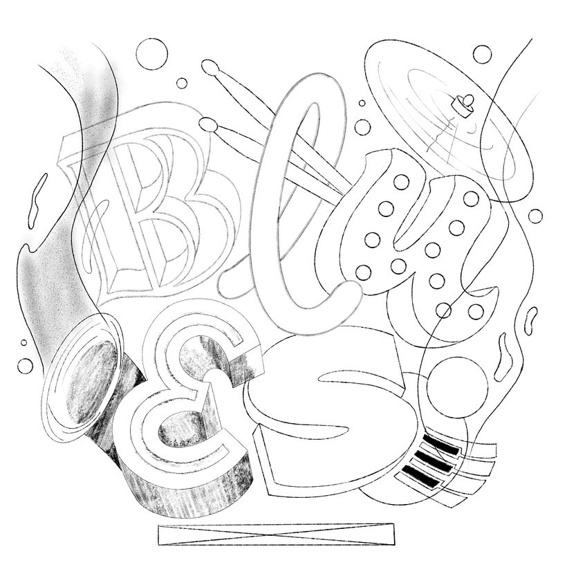My project in Custom Letter Design with Procreate course 2