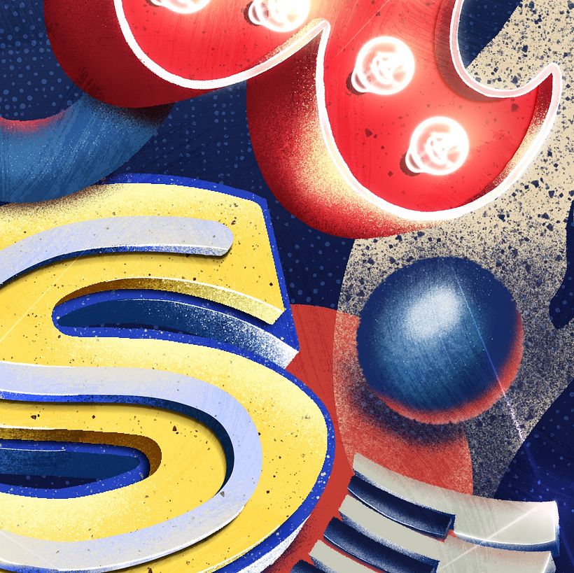 My project in Custom Letter Design with Procreate course 5