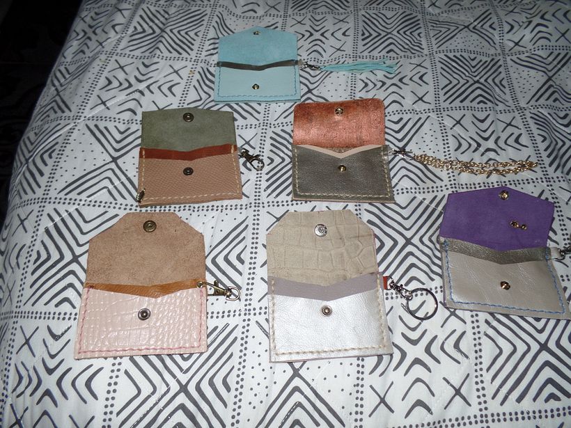 Interior de los tarjeteros