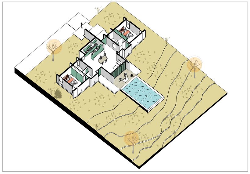 Mi Proyecto del curso: Ilustración digital de proyectos arquitectónicos 2