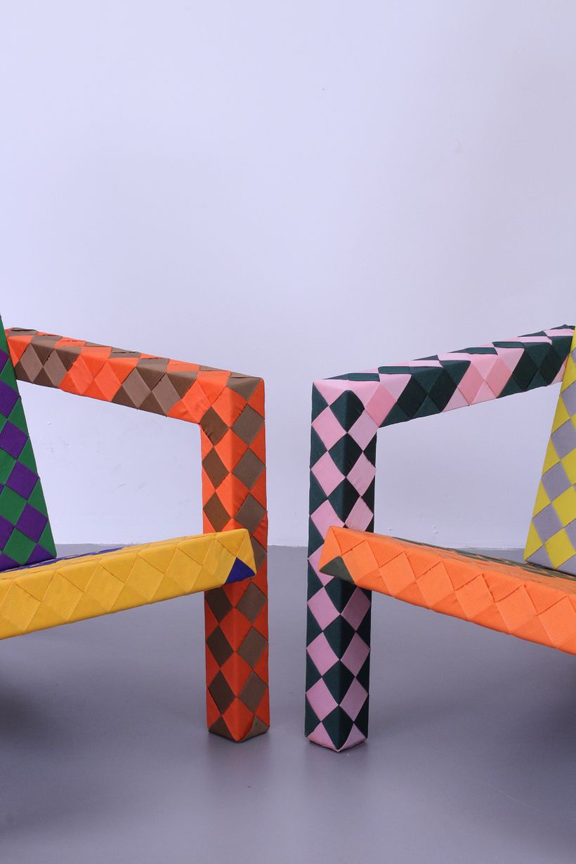 Lex Pott Checkered Furniture - Diseño