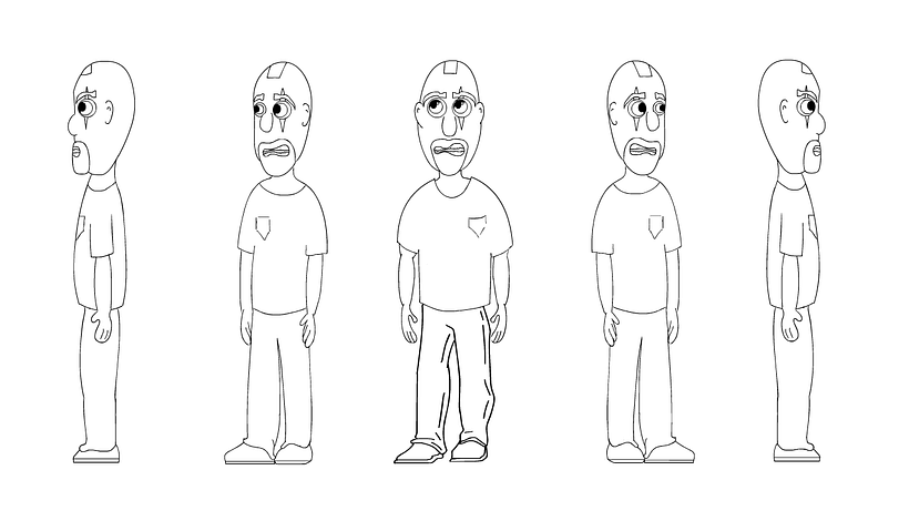 My project in Character Creation for Animation: Shapes, Color, and Expression course 3