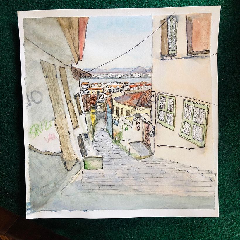 Nafplio - thinking of Greece from Australia!