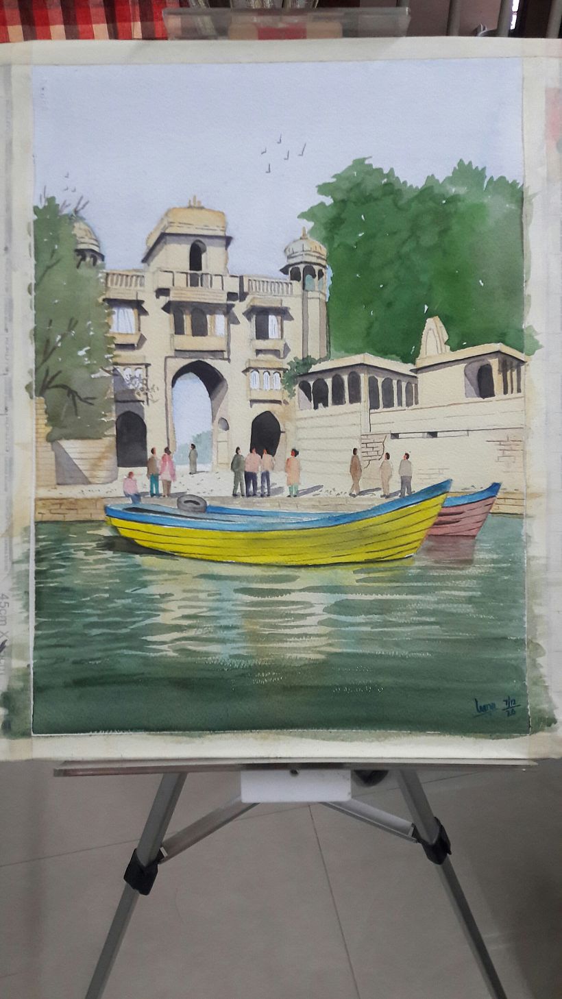 Gadisagar lake jaisalmer India